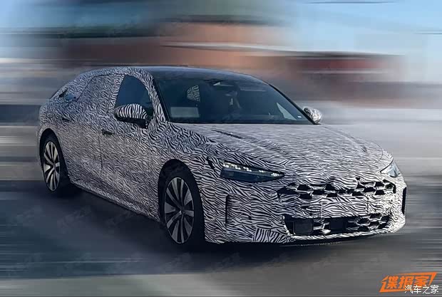 奥迪A7L旅行版国内谍照 全新PPC高端燃油车平台 加长版A6 Avant